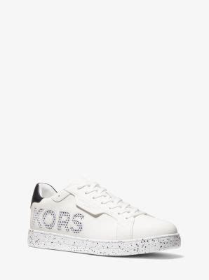 michael kors keilabsatz sneaker|Michael Kors keating leather sneaker.